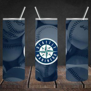 Seattle Mariners 20oz Skinny Tumbler